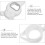Multipurpose Opening Tool Bottle Can Opener Stable Cute Abs Iron Kitchen Gadget Effortless Cap Opener White 3