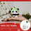 Panda Wool Needle Felting Kit DIY Beginner Needle Felting Kits 3