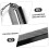 Foldable Comb for Men with Keyring and Square Mirror, Large Fine Tooth Pocket Beard Comb 2