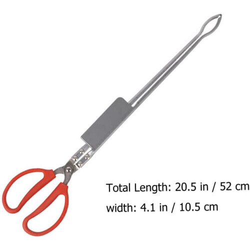 Stainless Steel Anti-slip Eel Clamp Multi-function Scissor Design Seafood Tool 1