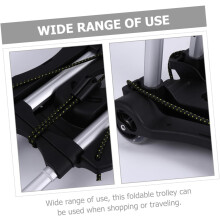 Ergonomic Design Hand Trolleys Folding Cart Portable Shopping Cart Lightweight Easy to Assemble
