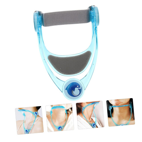 Adjustable Neck Stretcher and Support Brace with Comfortable PC Material 2