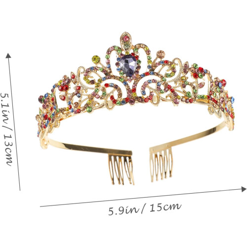 Elegant Rhinestone Bridal Headband Handmade 1