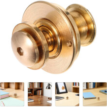 Brass Spring Snap Lock Clasp for Leather Craft Bag, Press Fastener Button, DIY Purse Closure Suitable
