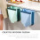 Folding Kitchen Trash Can Wall Mounted Reusable Pp and Trp Garbage Recycling Container 8