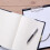 Fabric Book Cover for A6 Notebooks Decorative Patchwork Dragon Design Handmade Small Book Sleeve Protector 5