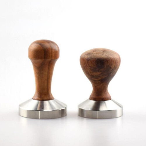 Πατητήρι καφέ με αδιάβροχη λαβή Pearwood 57mm πρακτικό σφυρί πρέσας 1