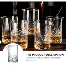 700-ml-Glas-Getränkemixer, Adlerschnabel-Design, stabiler Stand, verdickter Boden, runde Form, einfach
