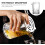 700ml Glass Drink Mixer Eagle Beak Design Stable Placement Thickened Bottom Round Shape Easy 1