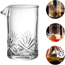 Glazen drankmixer van 700 ml met adelaarsbekdesign, stabiele plaatsing, verdikte bodem, ronde vorm, gemakkelijk in gebruik.