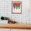 8x10 polegadas café sombra caixa quadro exibição memórias decorativas vitrine 6