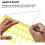 Ellipse Measuring Ruler Plastic Drawing Template Kit for Architecture and Office Use 3