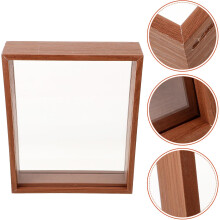 8x10 Zoll Kaffee Schattenbox-Rahmen zur Präsentation dekorativer Erinnerungen