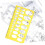 Ellipse Measuring Ruler Plastic Drawing Template Kit for Architecture and Office Use 4