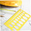 Ellipse Measuring Ruler Plastic Drawing Template Kit for Architecture and Office Use 7