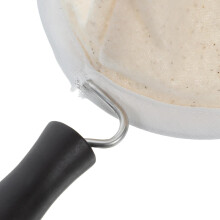 Wiederverwendbarer Kaffeefilterbeutel, Kaffeetuchsieb, ergonomisches Design, tragbar, aus Edelstahl und Holz, geeignet