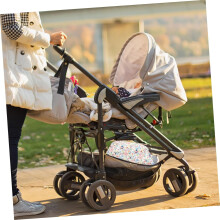 Wiederverwendbarer Stoffwindeleimer mit elastischer Öffnung, auslaufsicher, tragbar für Kinderzimmer und Reisen
