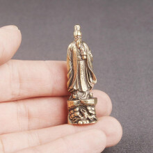 Vintage Messingfigur, kleine Figur, Dekoration, dekorativ, kreativ, lebensecht, glatt, feine Verarbeitung