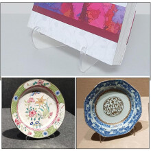 3-teiliges Set Acryl-Tellerständer – Kleine, mittlere und große Staffeleihalter