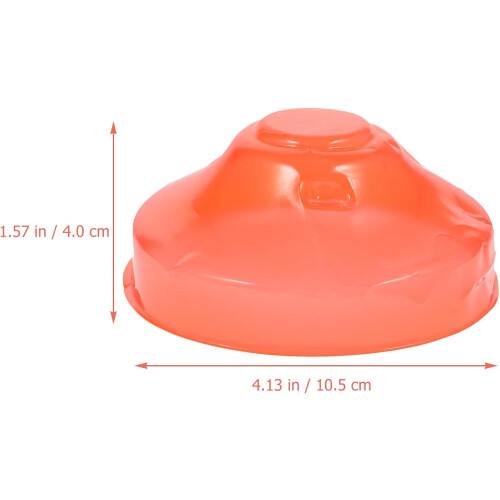 Detector Covers Plastic Red Practical Protective Alarm Cover Reduce Maintenance Costs 1