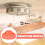 Detector Covers Plastic Red Practical Protective Alarm Cover Reduce Maintenance Costs 5