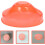 Detector Covers Plastic Red Practical Protective Alarm Cover Reduce Maintenance Costs 7