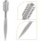 Pente de corte de cabelo duplo e corte de cabelo Barber Finishing Tool 7