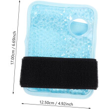 Reusable Wrist Gel Ice Pack Hot and Cold Compress Wristband for Sports Soreness