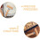 Rolling Pin Dough Roller 12inch Wood Nonstick Precise Pressing Reusable Kitchen Baking Tool 7