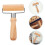 Rolling Pin Dough Roller 12inch Wood Nonstick Precise Pressing Reusable Kitchen Baking Tool 8