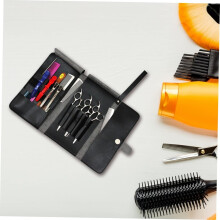 Leder-Haarscherentasche für Styling-Werkzeuge, Friseur-Set, Scheren für professionelles Friseurhandwerk