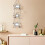Metal Bird Branch Wall Frames Hanging Collage Photo Frames with Rustic Iron Material 5