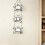 Metal Bird Branch Wall Frames Hanging Collage Photo Frames with Rustic Iron Material 7