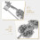 Fiol Strass Brosch Legering Instrument Nål Dammode Corsage 5