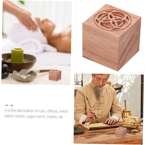 Aromatherapie diffuser voor auto, kantoor en thuis, houten diffuser voor etherische oliën, geurverspreider. 2
