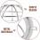 Fire Safety Detector Cover Protective Guard for Sensor, Impact-Resistant Fire Sprinkler Head Shield, Easy Installation 8