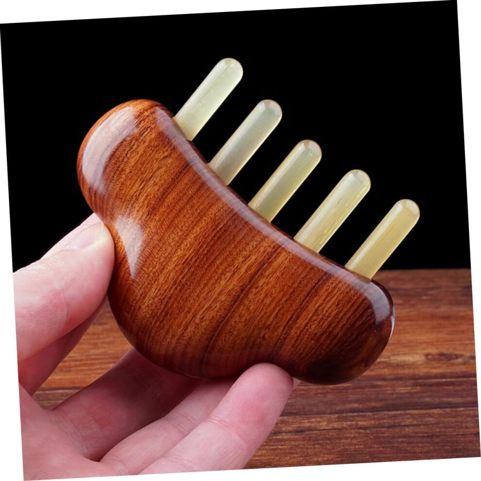 Hkhbjs Wooden Scalp Massager Brush Comb Professional Massage Comb