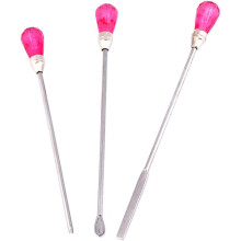 DIY harsgereedschapset 3-delig – bubbelnaald, roerstaafje, poederschepje
