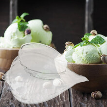 Dessertschale aus Glas in Muschelform – kreativer und einzigartiger Schmuckorganizer – leicht zu reinigen – vielseitig verwendbar