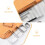 5pcs Rectangular Cookie Cutter Set Stainless Steel Rectangular Cake Molds 7