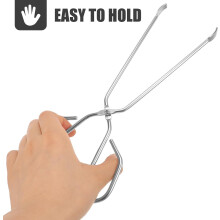 Abraçadora de lixo de aço inoxidável 24cm Papel de resíduos com diâmetro de fio de 4,8 mm Picker de lixo resistente ao calor