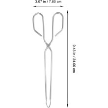 Ruostumattomasta teräksestä valmistettu roskapiristin, 24 cm, paperinkerääjä, 4,8 mm:n langan halkaisija, lämmönkestävä roskienkerääjä