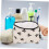 Make-up tasjes, draagbare organizer, elegant polyester, compact ontwerp, strikvorm 5