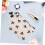Makeup Bags Portable Organizer Elegant Polyester Compact Design Bowknot Shape 6