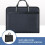 File Folder Organizer Tote Bag Canvas Multi-Layer Zippered Document Carrier with Handle 1
