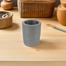 Crisol de grafito resistente a altas temperaturas para la fusión, refinación y oxidación de metales en oro, plata y cobre.