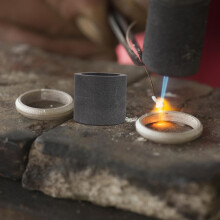 Graphite Crucible para fundir Capacidade de metal Pequena caldeira de fundição para jóias que fazem Graphite Crucible Bowl