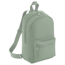 (One Size, Dusty Green) Bagbase Essential Fashion Mini Backpack