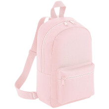 (One Size, Powder Pink) Bagbase Essential Fashion Mini Backpack