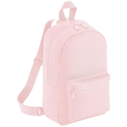 BagBase (One Size, Powder Pink) Bagbase Essential Fashion Mini Backpack